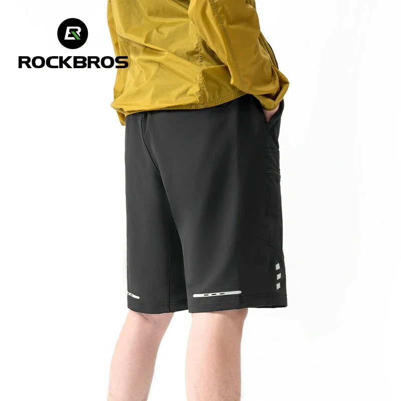 2-in-1 Casual Cycling Shorts with Padded Liner
