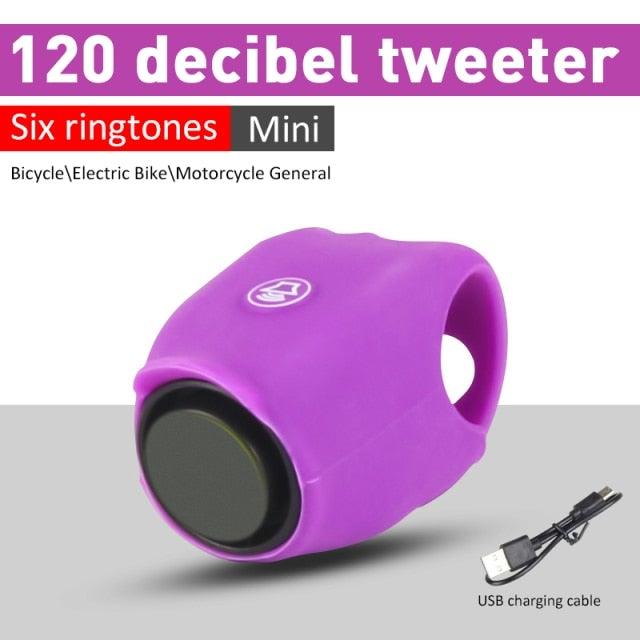Rechargeable Bicycle Bell with 3 Sound Modes - view 3
