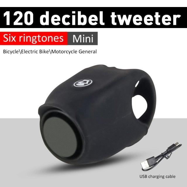 Rechargeable Bicycle Bell with 3 Sound Modes - view 14