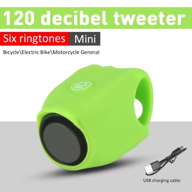 Rechargeable Bicycle Bell with 3 Sound Modes - view 7
