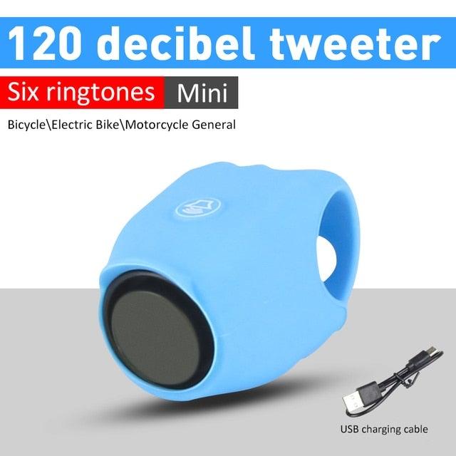 Rechargeable Bicycle Bell with 3 Sound Modes - view 6