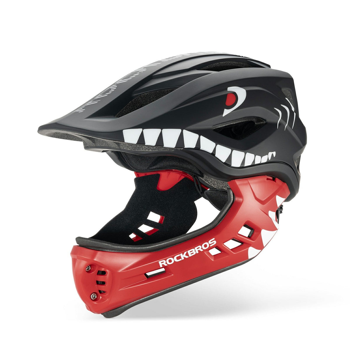 Kids' Cartoon Full-Face Bike Helmet