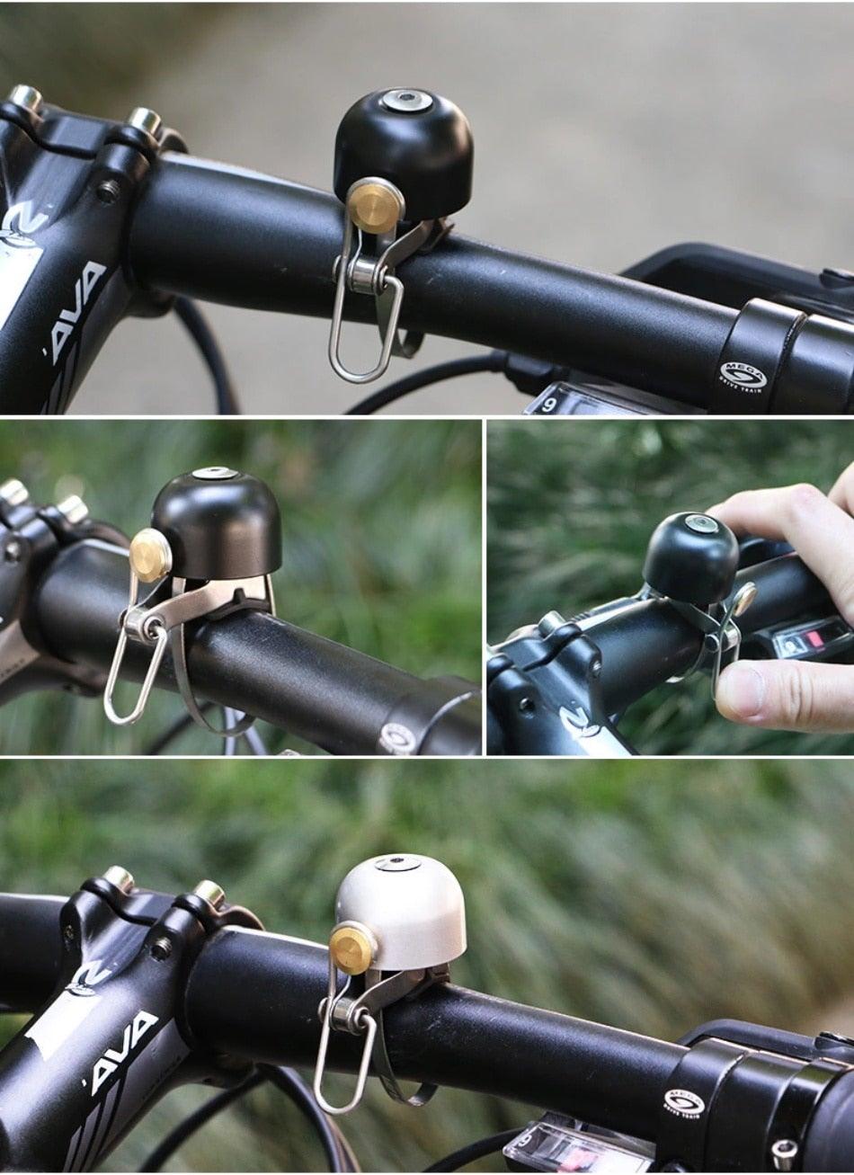 Stainless Steel Bicycle Bell with Mounting Plates - view 4