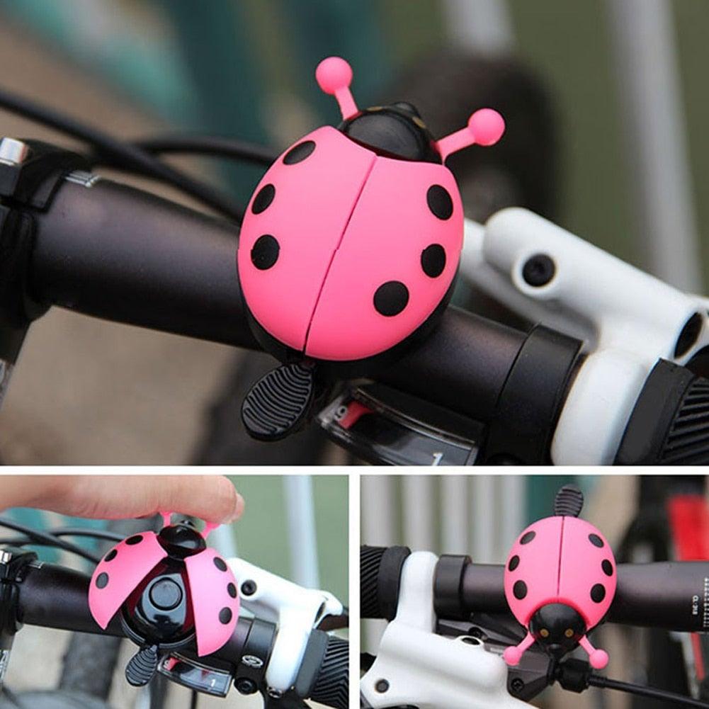 Opening-Wing Ladybug Bicycle Bell