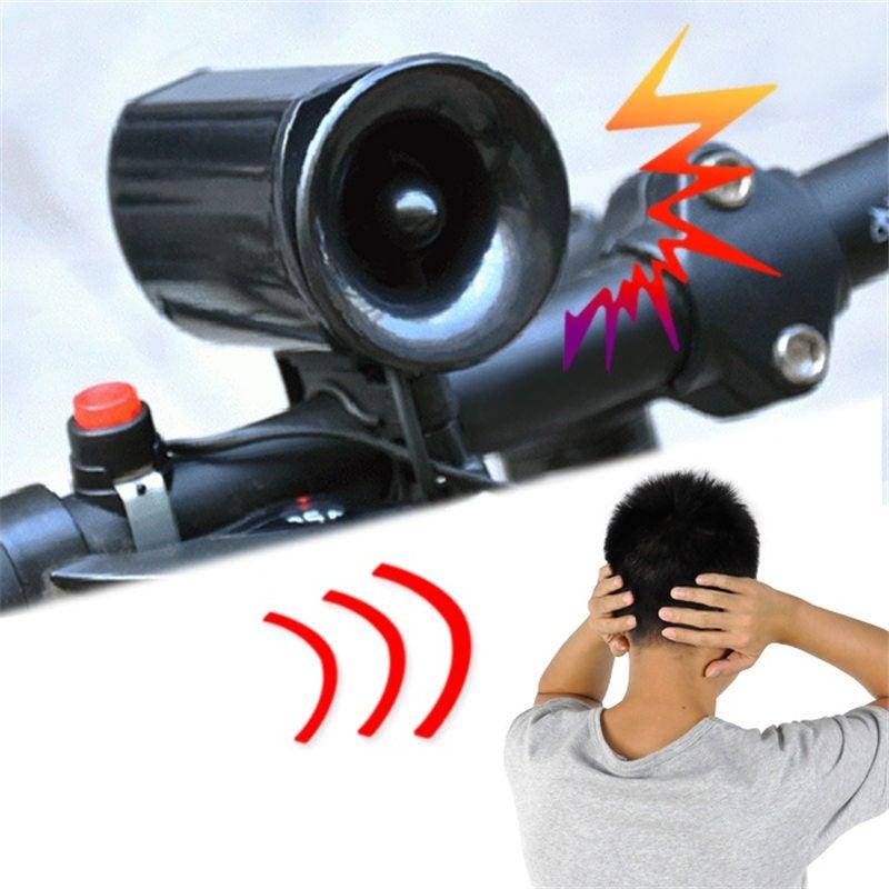 Electronic Bicycle Horn with 6 Siren Sounds