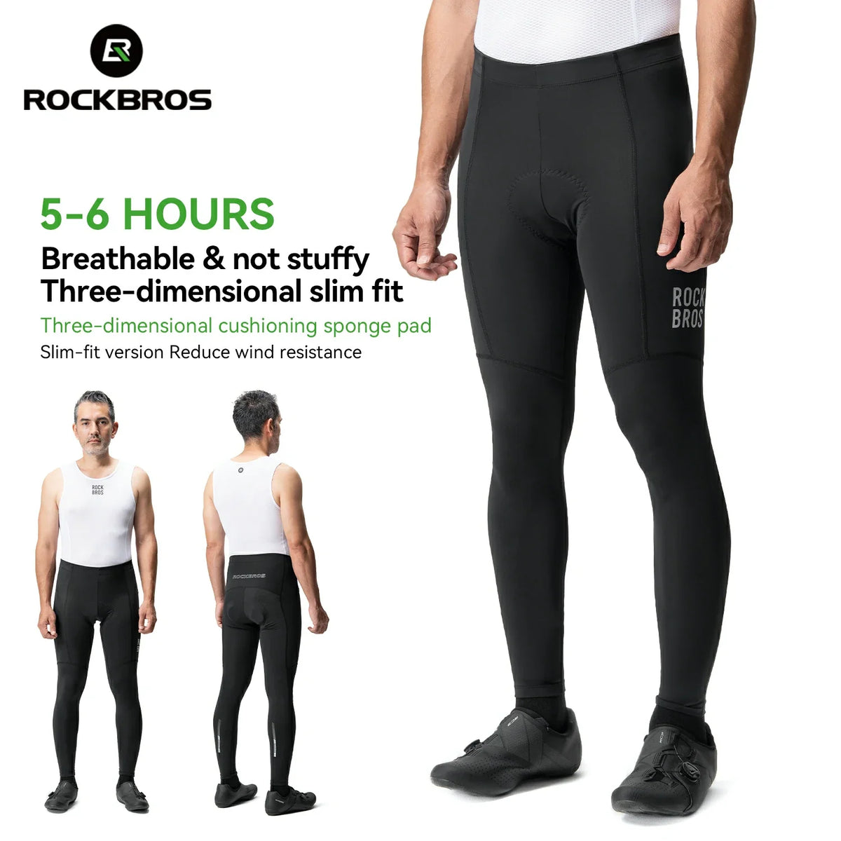 ROCKBROS Pasta Men's Padded Cycling Pants