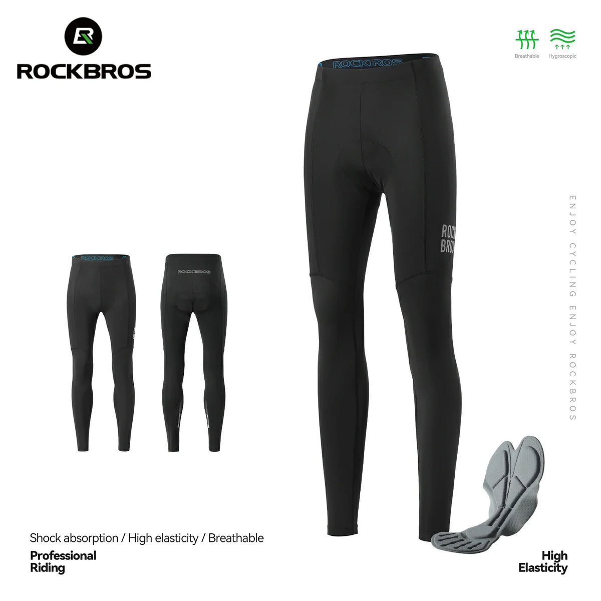 ROCKBROS Pasta Men's Padded Cycling Pants