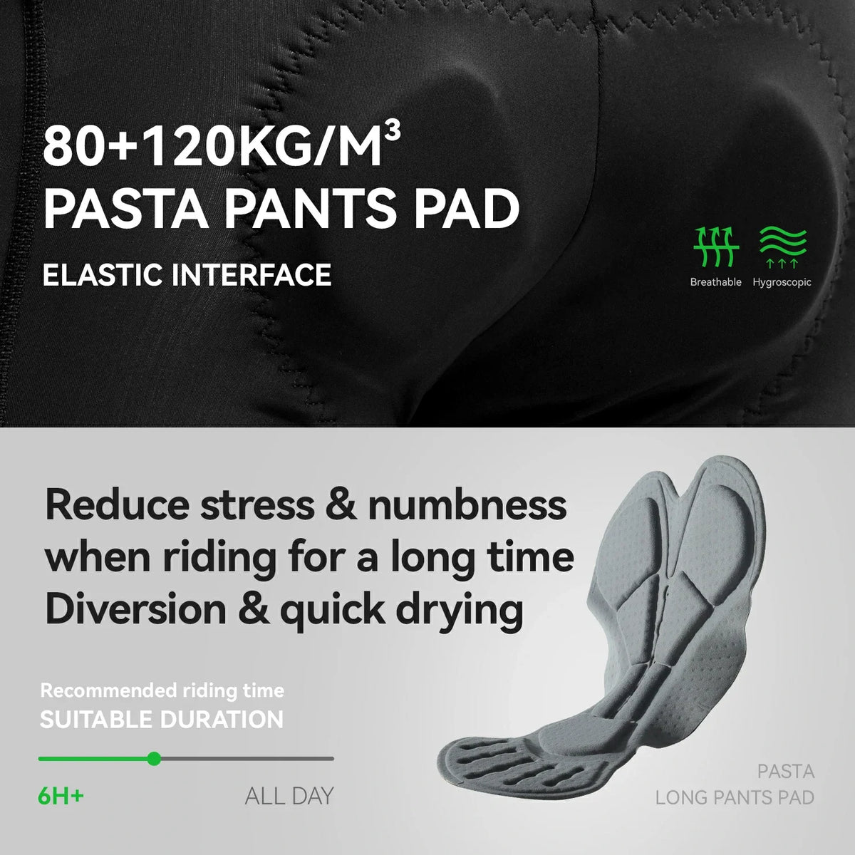 ROCKBROS Pasta Men's Padded Cycling Pants
