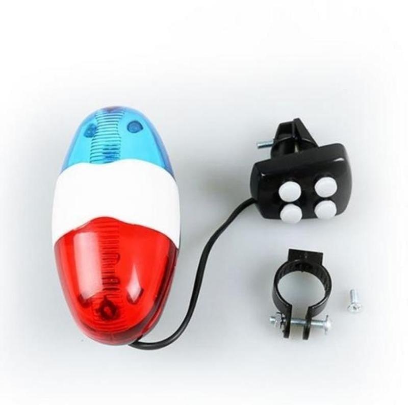 Bicycle Siren Horn with Red and Blue LED Lights - view 6