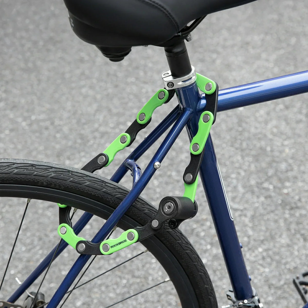 Hamburger Folding Bicycle Lock