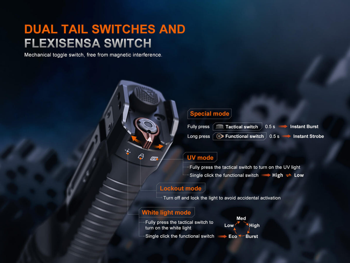 Fenix TK35R Rechargeable High-Performance Tactical Flashlight - view 15