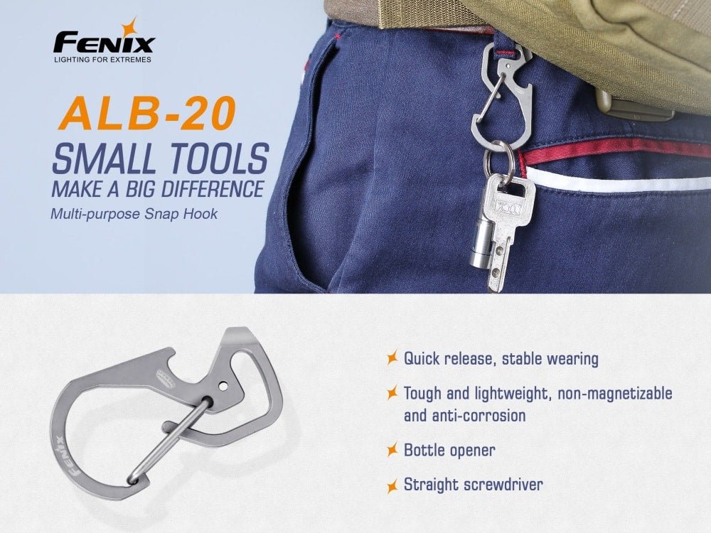 Fenix ALB-20 Multi-Purpose Snap Hook - view 2