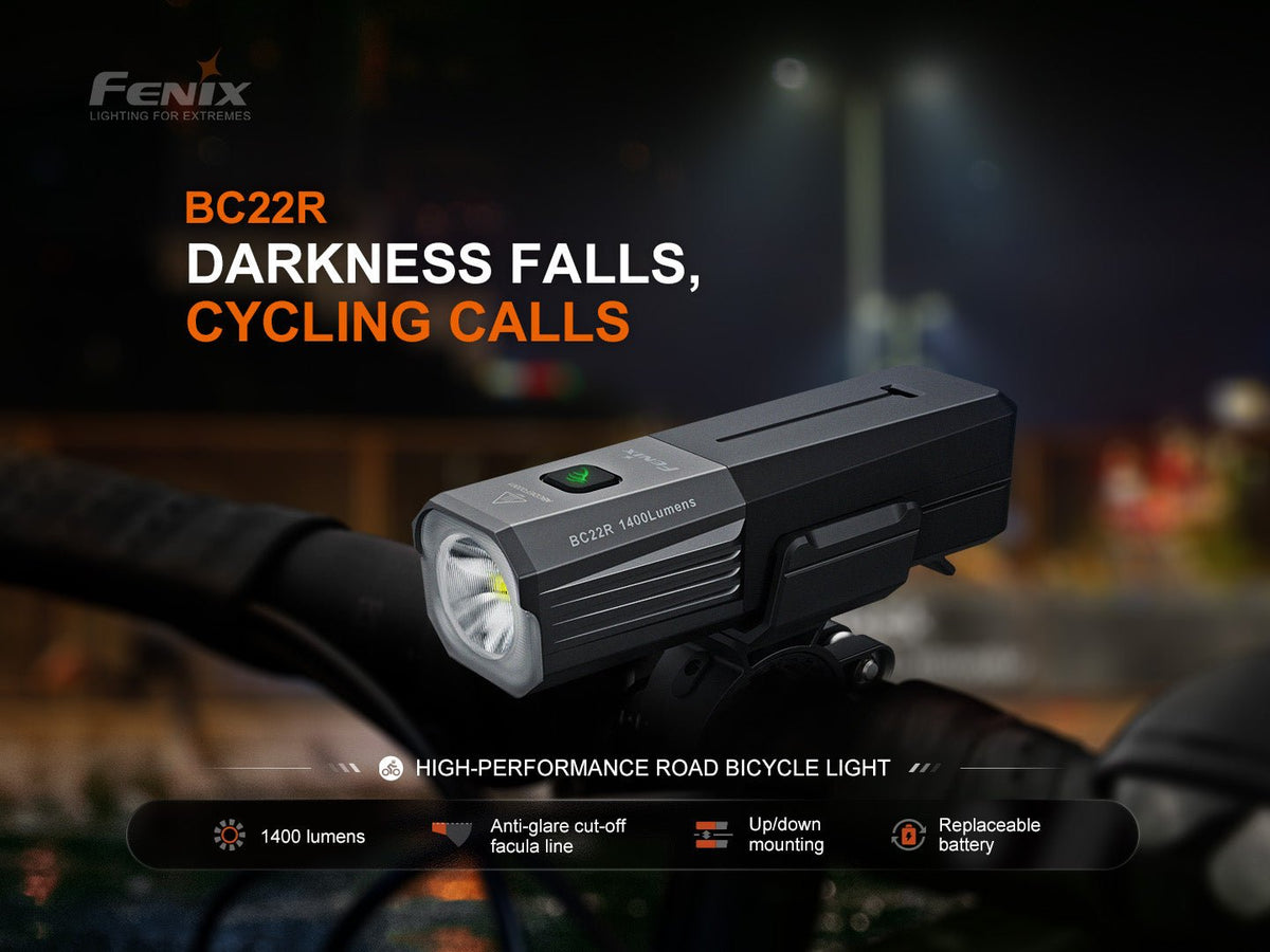 Fenix BC22R High-Performance Road Bike Light - view 2
