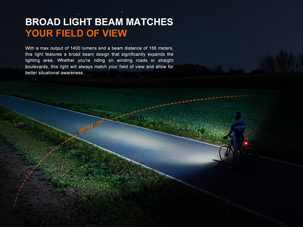 Fenix BC22R High-Performance Road Bike Light - view 3