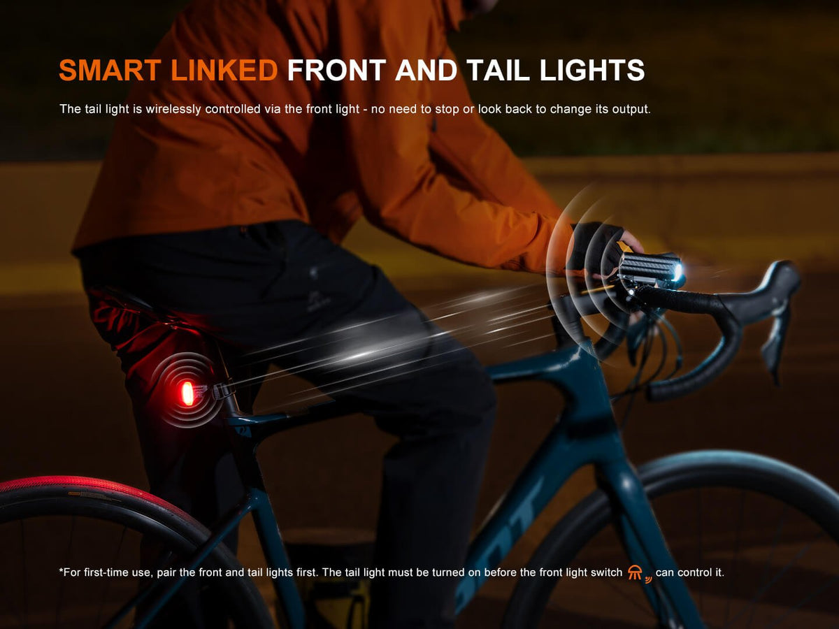 Fenix BC28R Smart Head & Tail Bike Light Combo - view 2