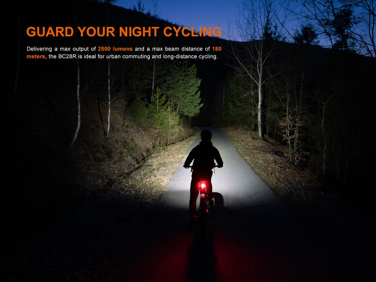 Fenix BC28R Smart Head & Tail Bike Light Combo - view 4