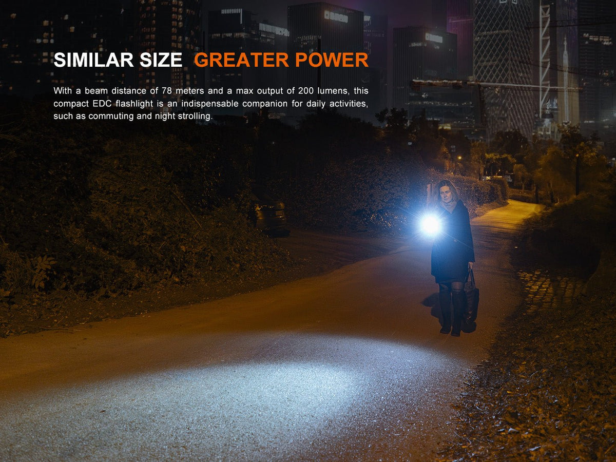Fenix E12 V3 Pocket EDC AA Flashlight - view 4