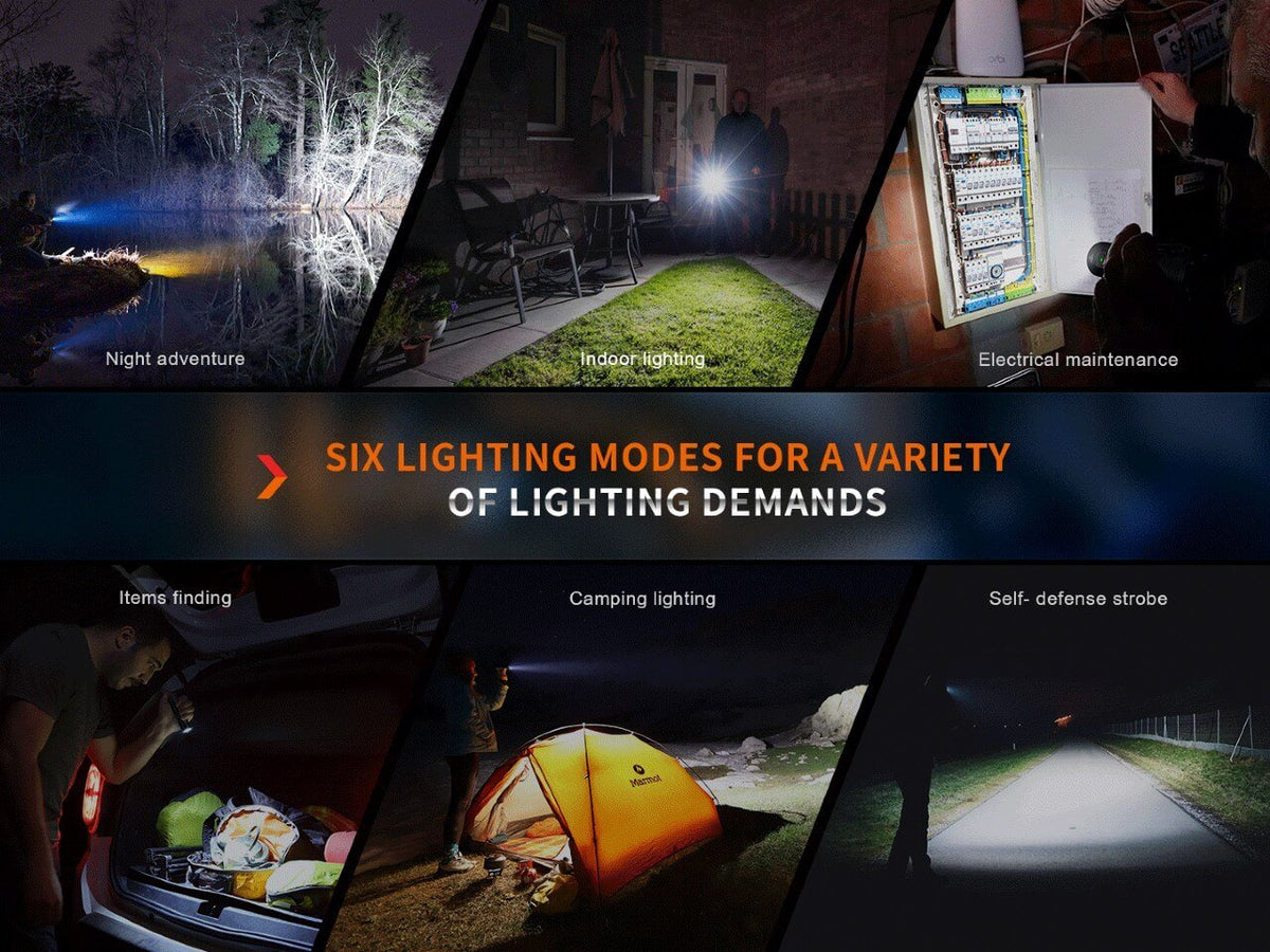 Fenix E35R High-Performance Rechargeable LED Flashlight - view 17
