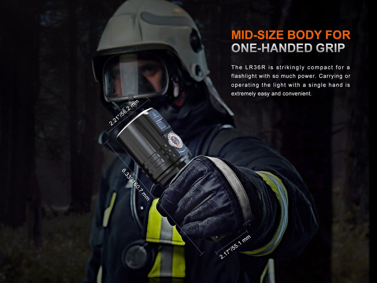 Fenix LR36R White Laser Searching Flashlight - view 2