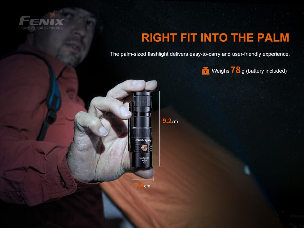 Fenix PD25R Rechargeable LED Flashlight - view 2