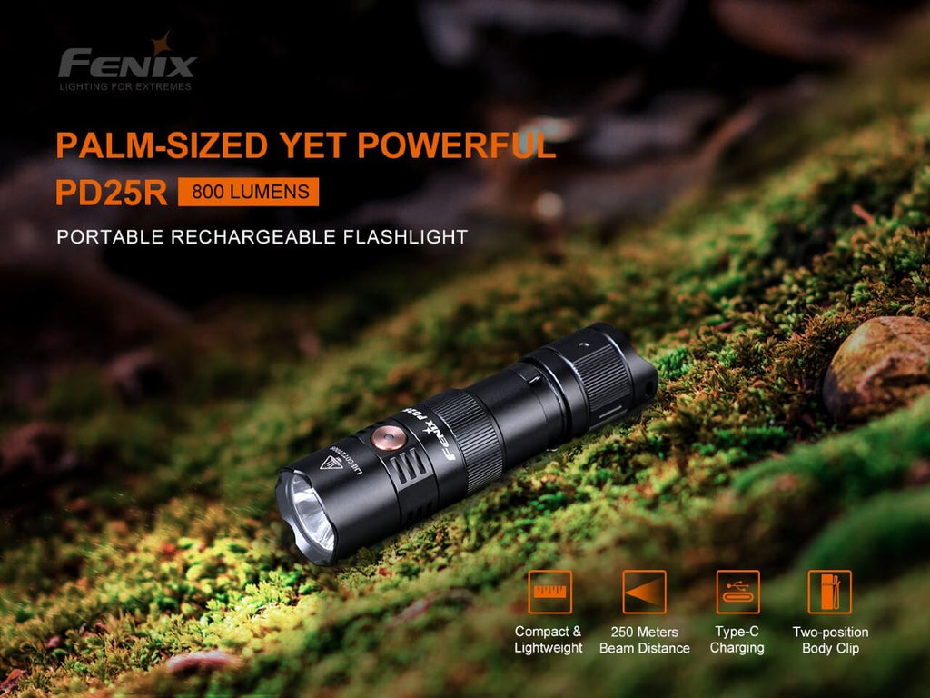 Fenix PD25R Rechargeable LED Flashlight - view 3