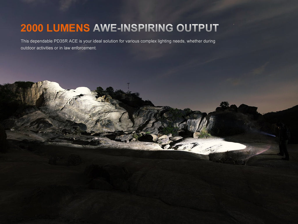 Fenix PD35R ACE Multi-mode Tactical Flashlight - view 8