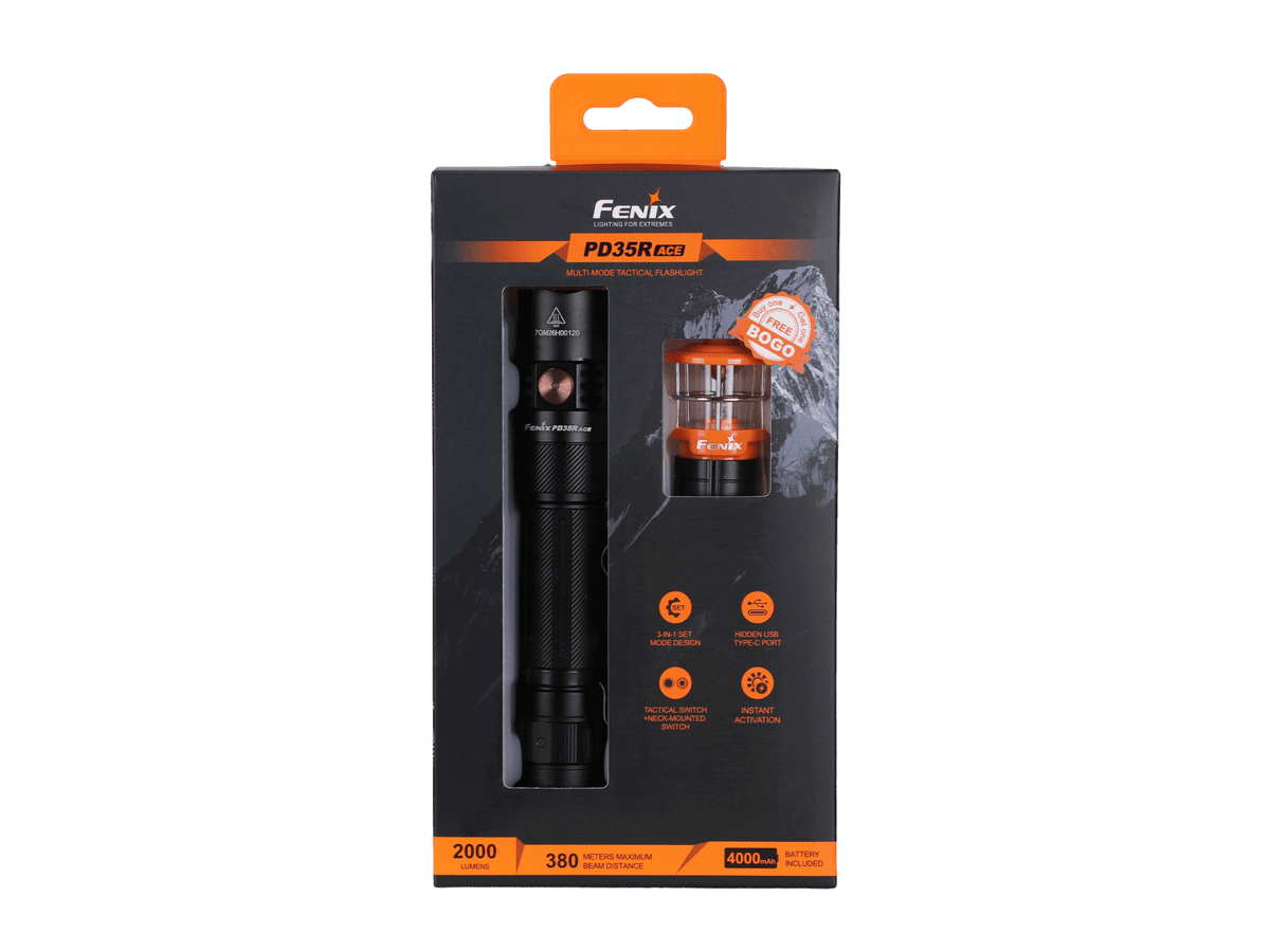 Fenix PD35R ACE Multi-mode Tactical Flashlight - view 4