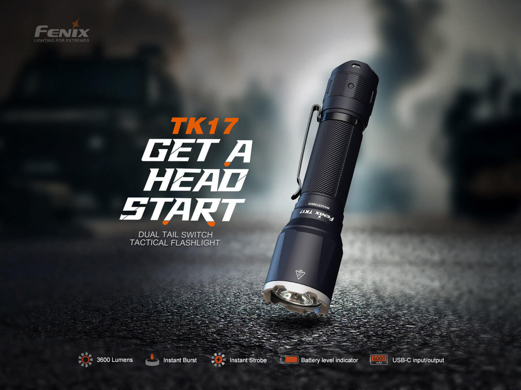 Fenix TK17 Dual Switch Tactical Flashlight - view 3