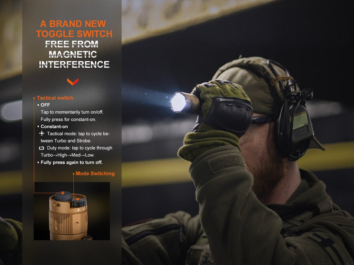 Fenix TK20R UE Tactical LED Flashlight - 2800 Lumens - view 2