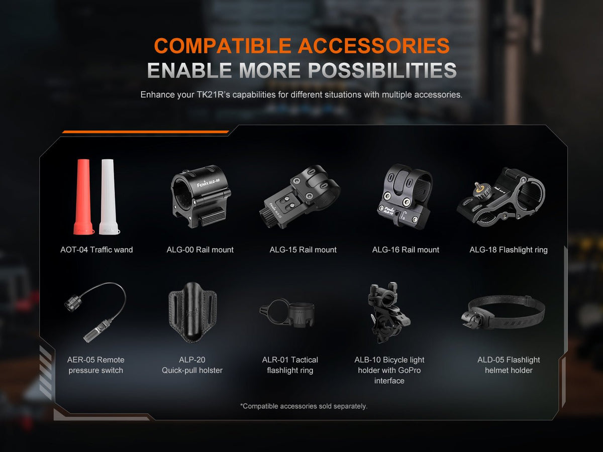 Fenix TK21R Duty Flashlight - view 16