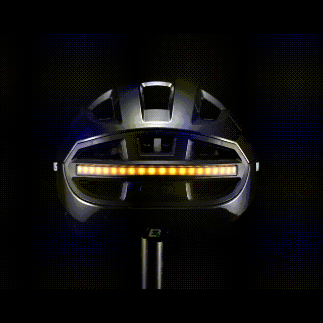 GlowGuard Smart Cycling Helmet with Remote Lights