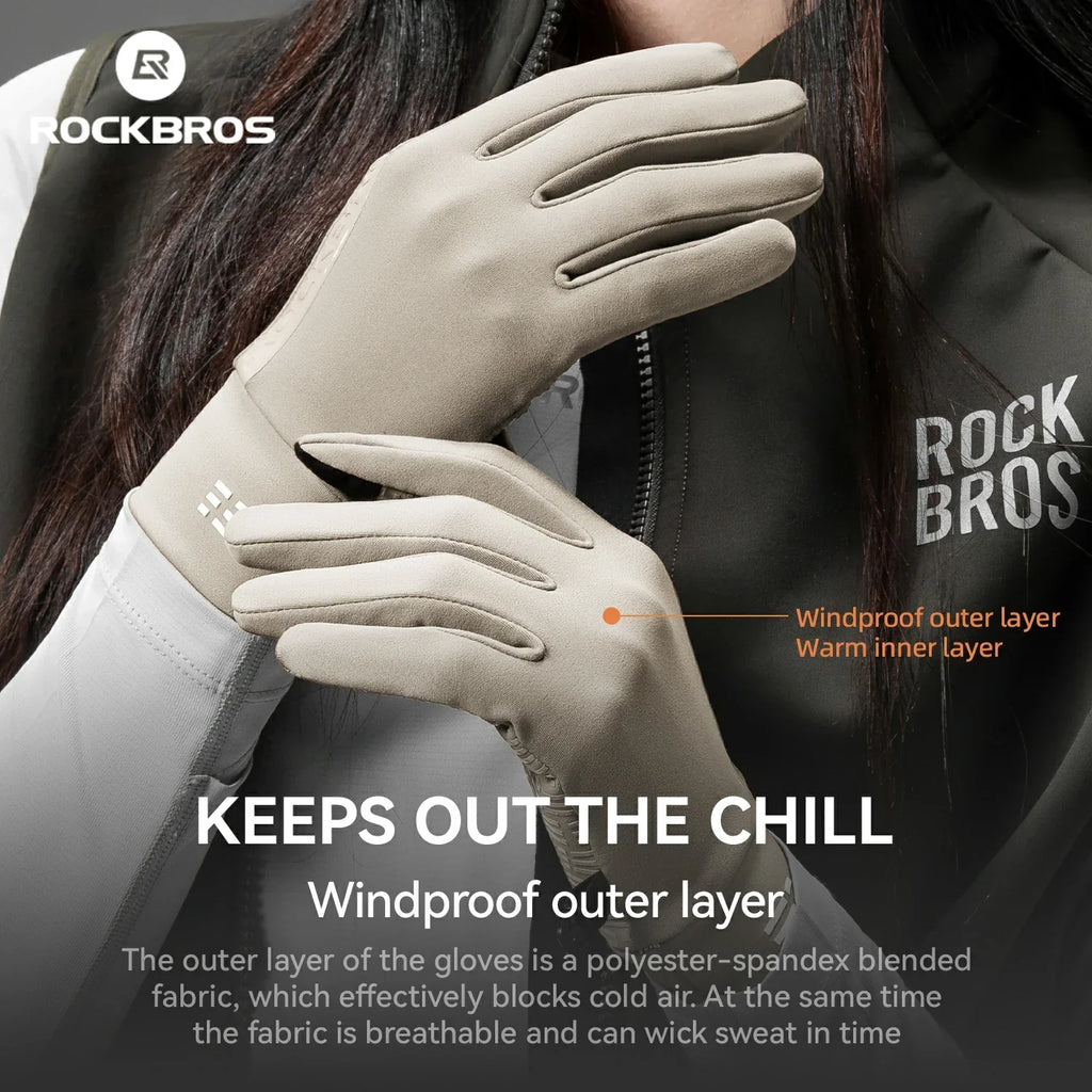 ROCKBROS Graphene Winter Cycling Gloves