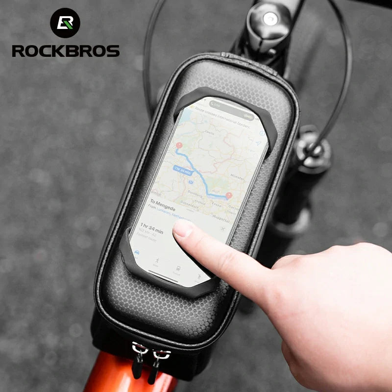 Hardshell Top Tube Phone Bag