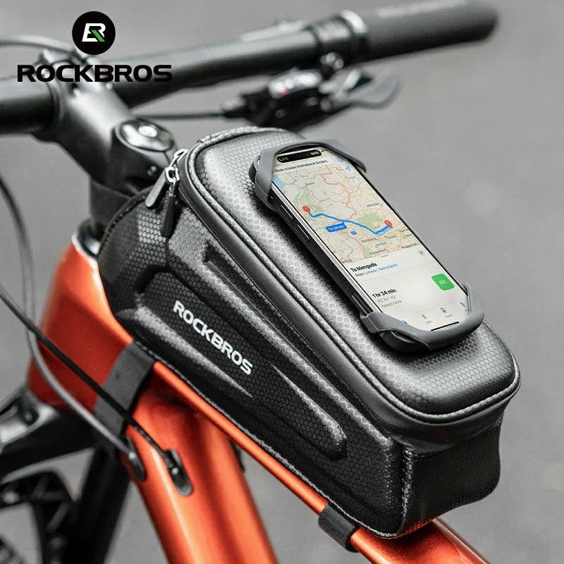 Hardshell Top Tube Phone Bag