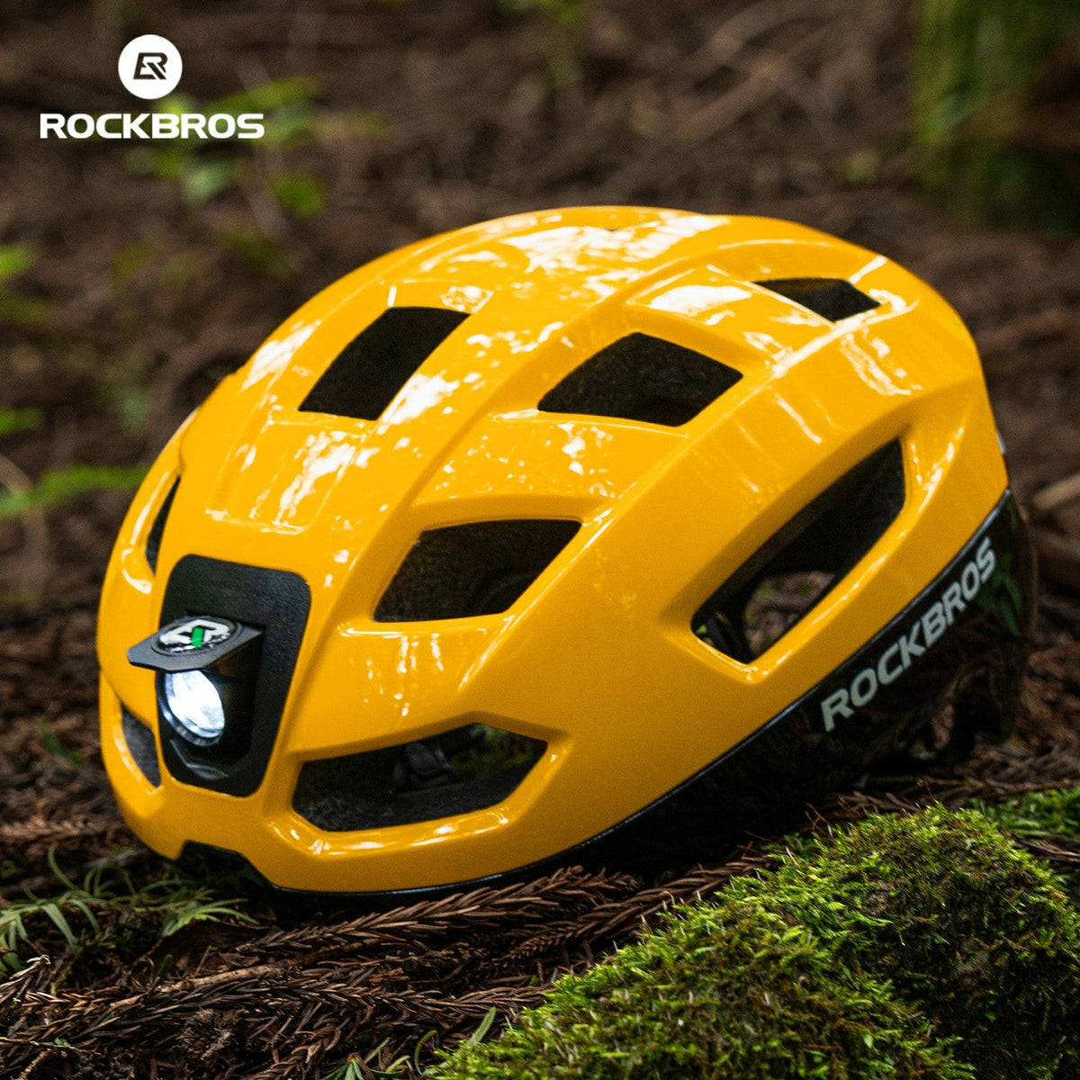 GlowGuard Smart Cycling Helmet with Remote Lights