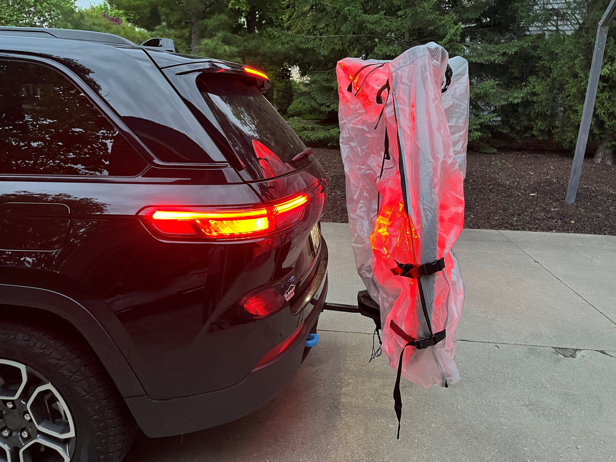 BiKASE Dual or Single E-Bike Cover Adjustable for 1 or 2 Bikes - view 2