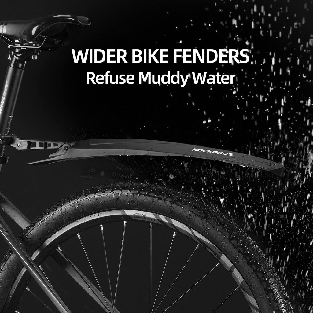 Adjustable Front & Rear MTB Mudguards