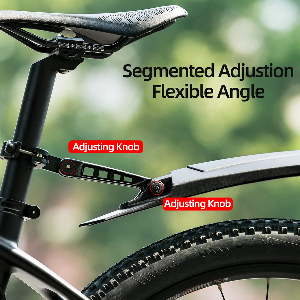 Adjustable Front & Rear MTB Mudguards