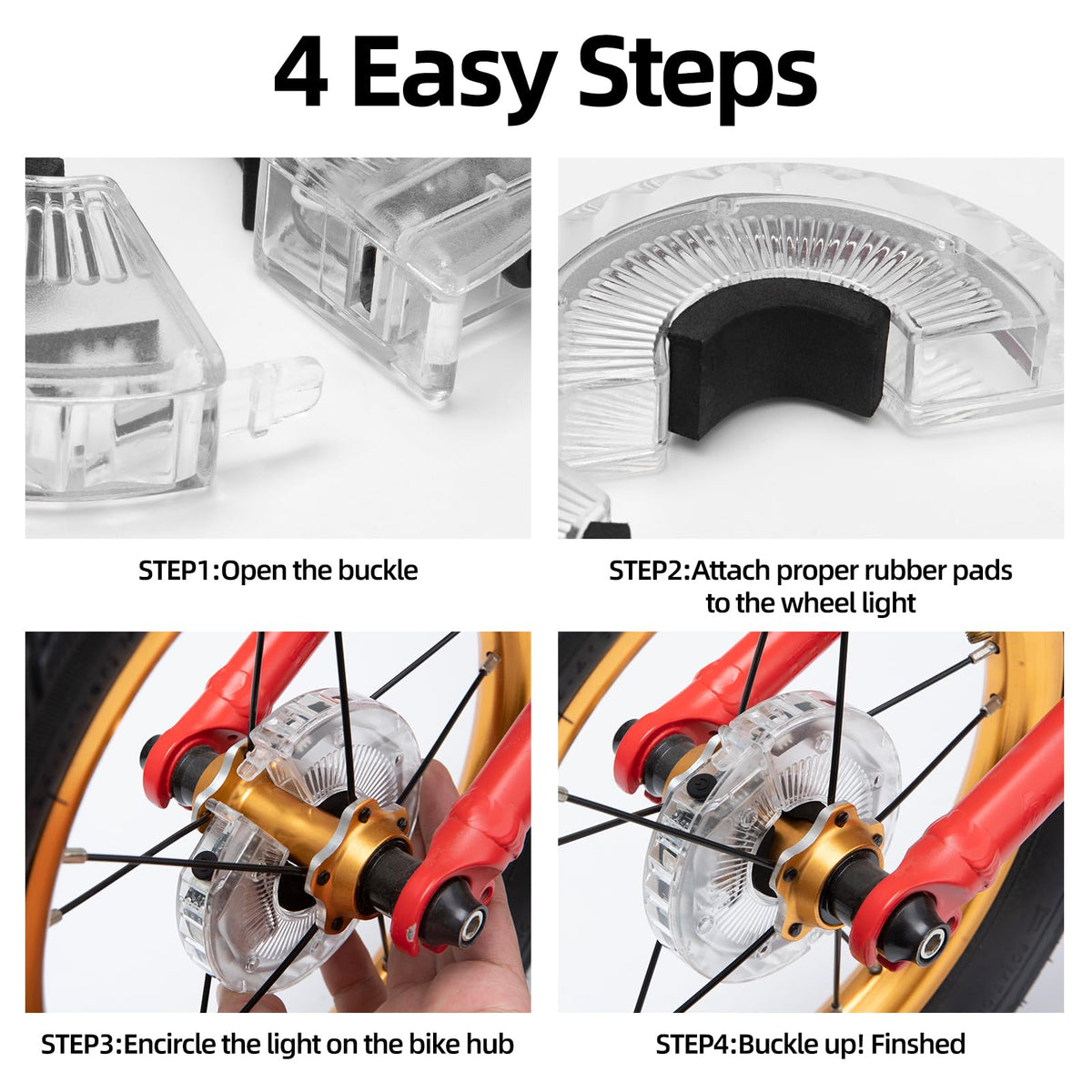 ROCKBROS Bicycle Wheel Light