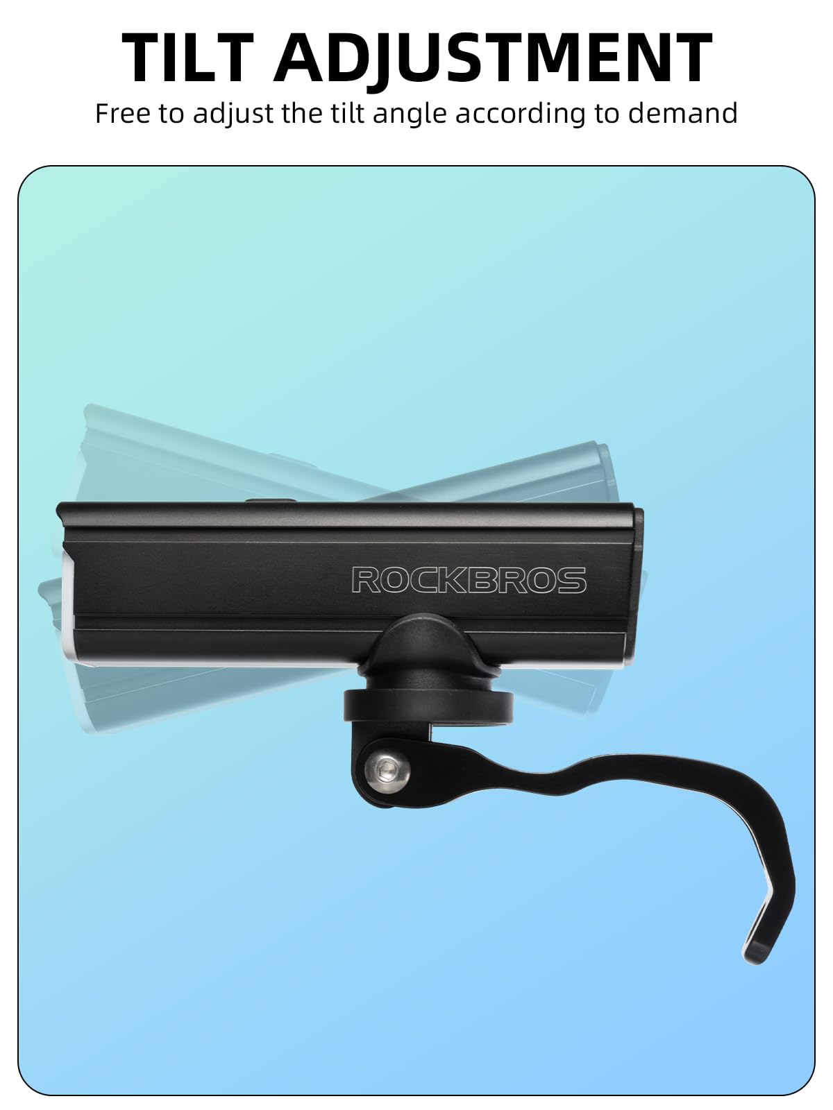 ROCKBROS Brompton-Compatible Bicycle Headlight Extender