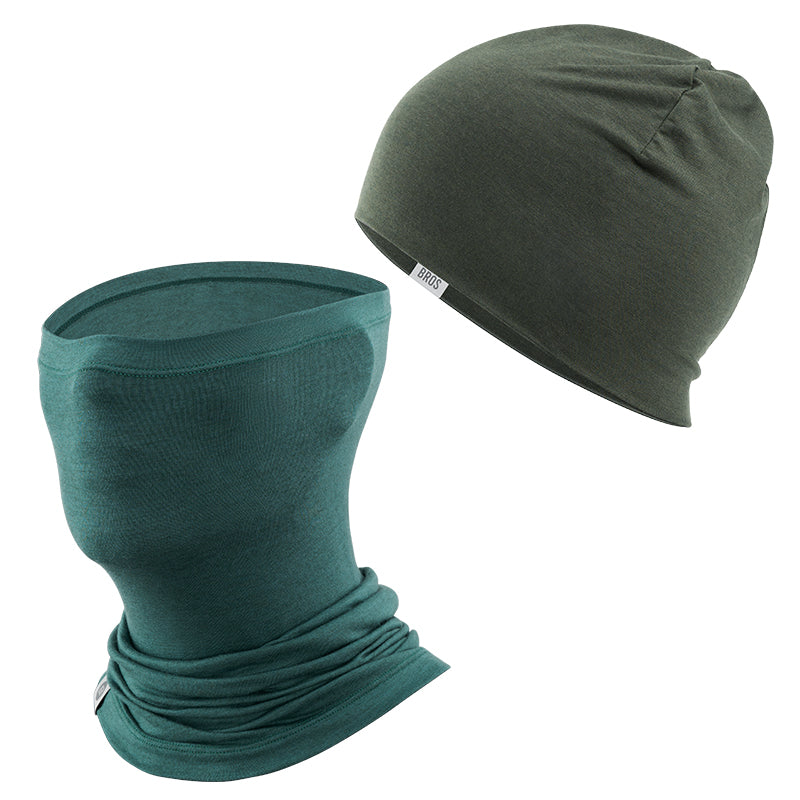 Merino Wool Winter Hat & Face Mask Set