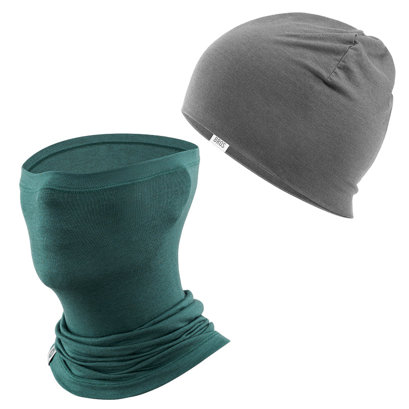 Merino Wool Winter Hat & Face Mask Set