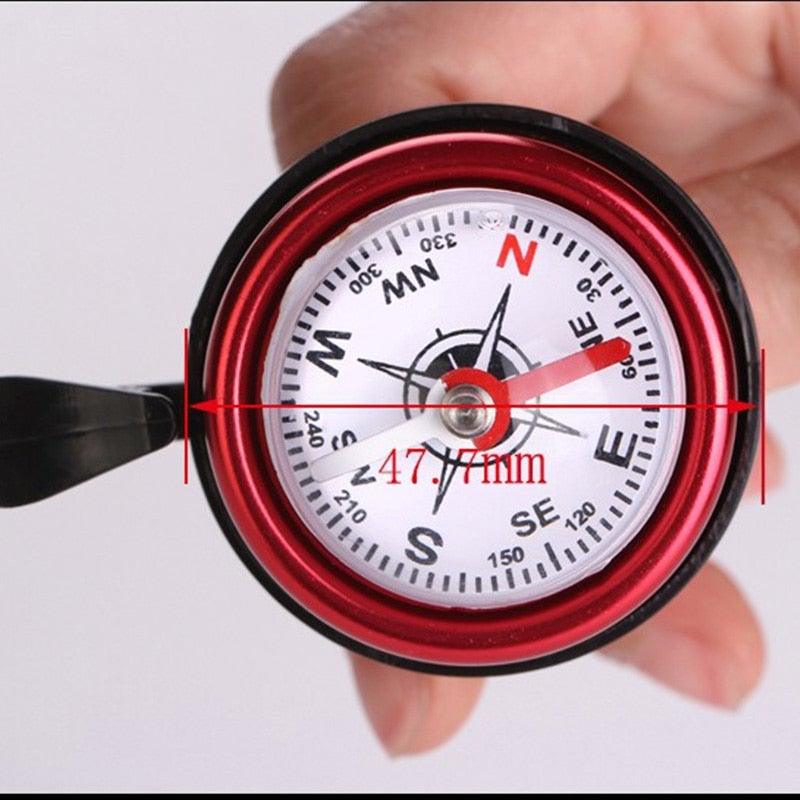 Aluminum Bicycle Bell with Compass - view 9