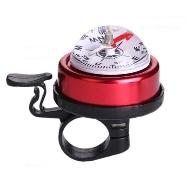 Aluminum Bicycle Bell with Compass - view 2