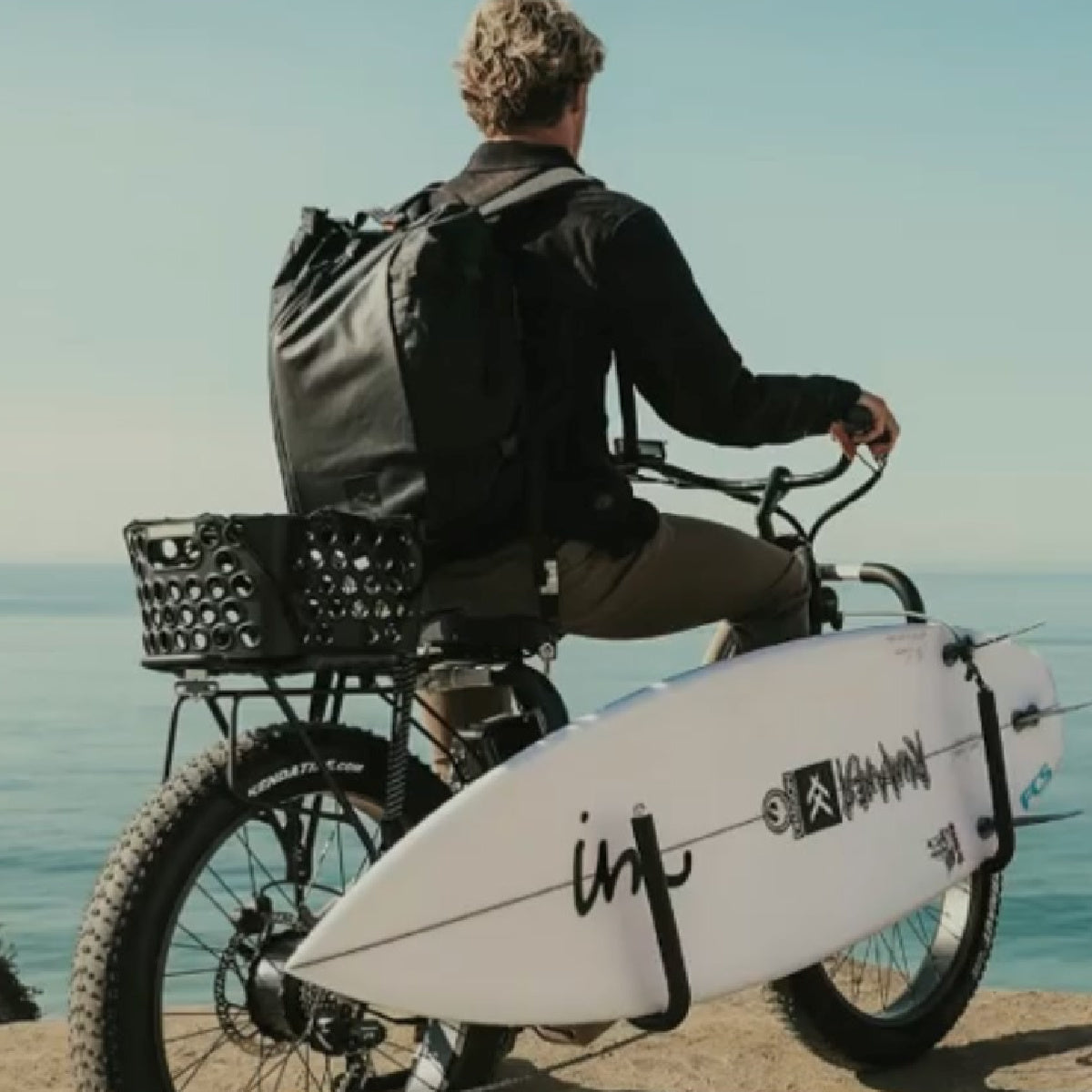 BiKASE Dairyman Rear Bicycle Basket - view 3