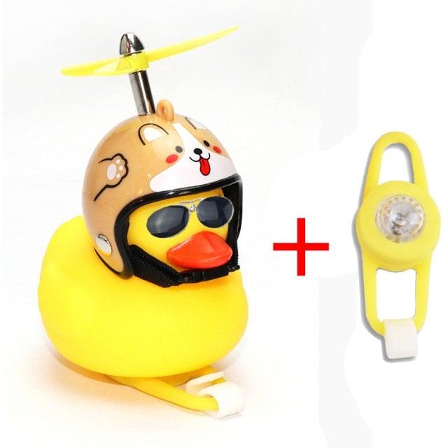 Helmet Duck Bicycle Handlebar Ornament - view 24