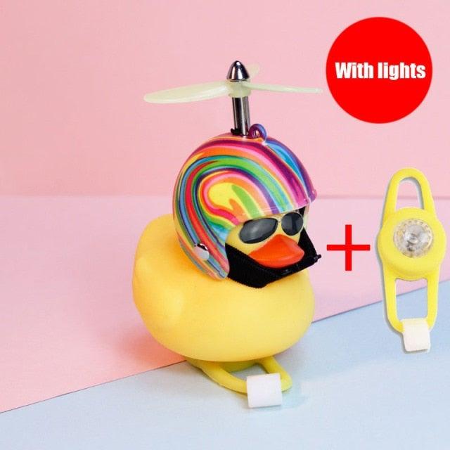 Helmet Duck Bicycle Handlebar Ornament - view 4