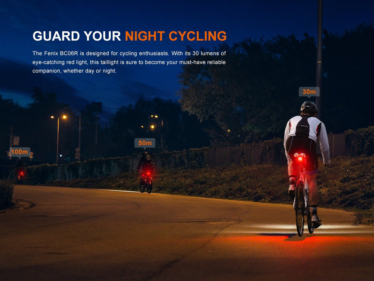 Fenix BC06R Smart-Brake Bicycle Taillight - view 3
