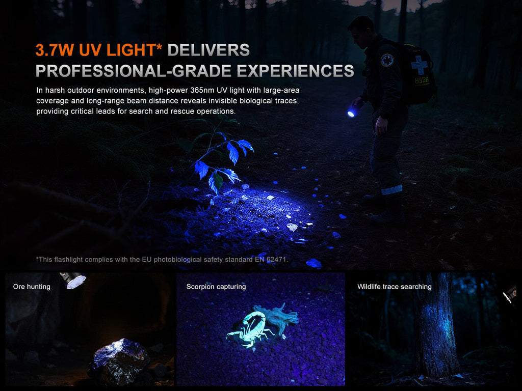 Fenix LR35R PRO Rechargeable Palm-Sized Searchlight - view 7