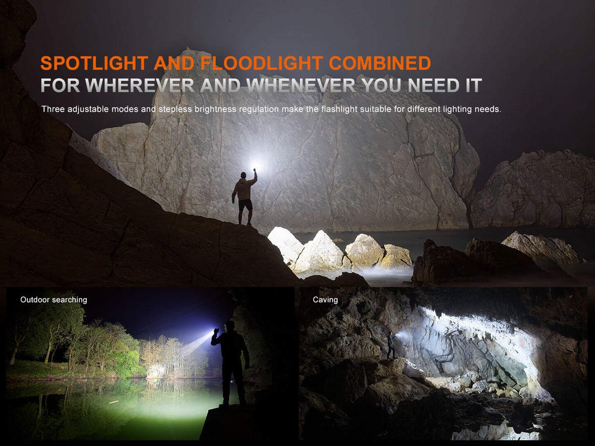 Fenix LR35R PRO Rechargeable Palm-Sized Searchlight - view 6